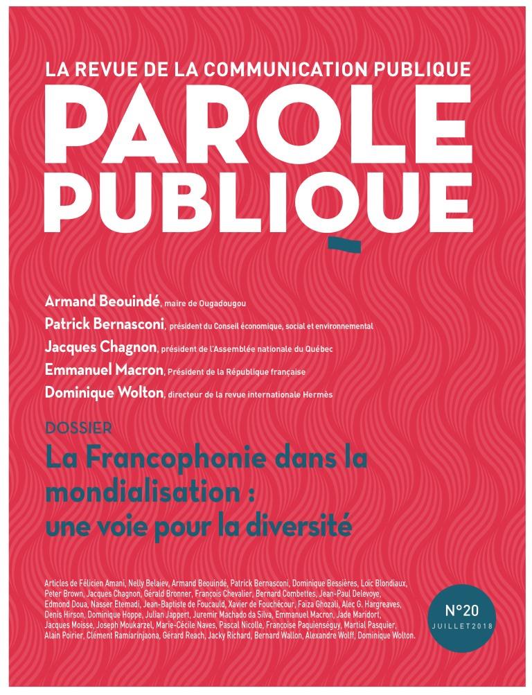 Revue Parole Publique - n°20